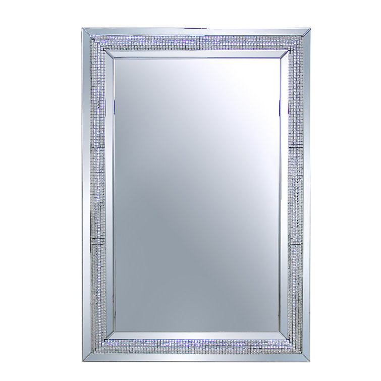 Rosdorf Park Osborn Rectangle Glass Wall Mirror Wayfair.co.uk